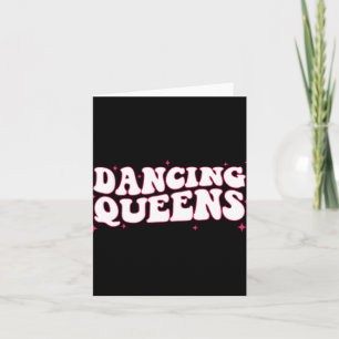 Carte Dancing Queen Retro Bridesmaids 70's Disco Bachelo