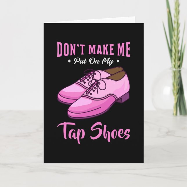 Carte Dancing Tap Chaussures Queen Dancer Disco Ballet D (Devant)