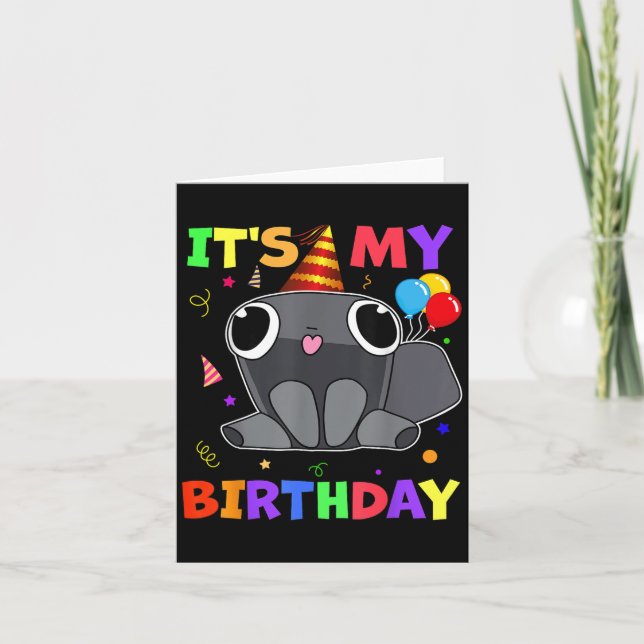 Carte Dandys Pebble Monde Décoration Anniversaire Pour E (Devant)