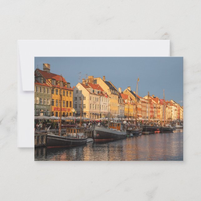 Carte Danemark Copenhague (Devant)