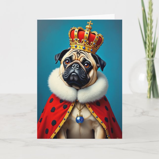 Carte d'animal de compagnie royal (Devant)