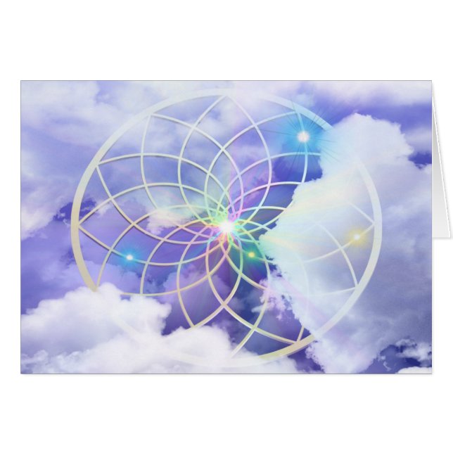 Carte d'Anishinabek Dreamcatcher (Devant horizontal)