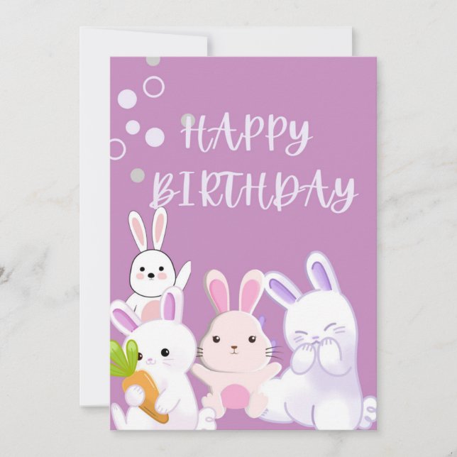 Carte d'anniversaire (Devant)