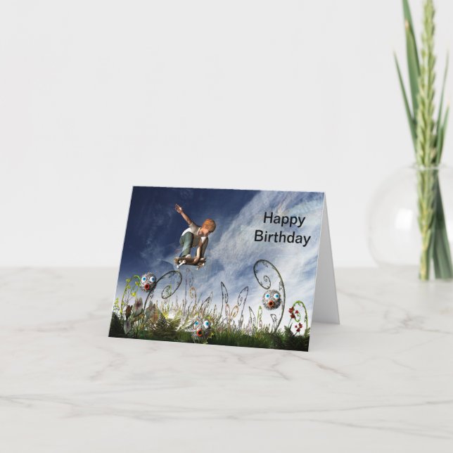 Carte d'anniversaire (Devant)