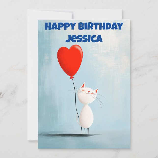 Carte d'anniversaire  (Devant)