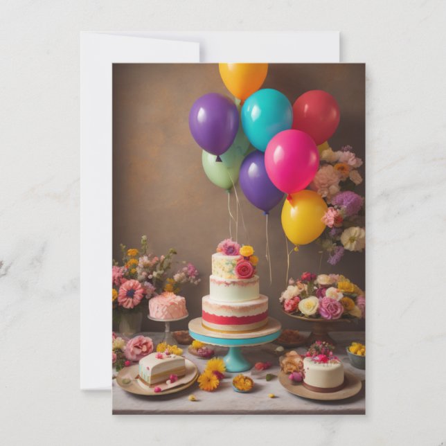 Carte d'anniversaire (Devant)