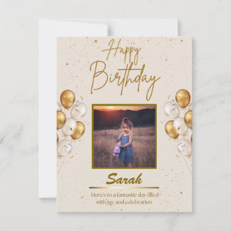 Carte d'anniversaire