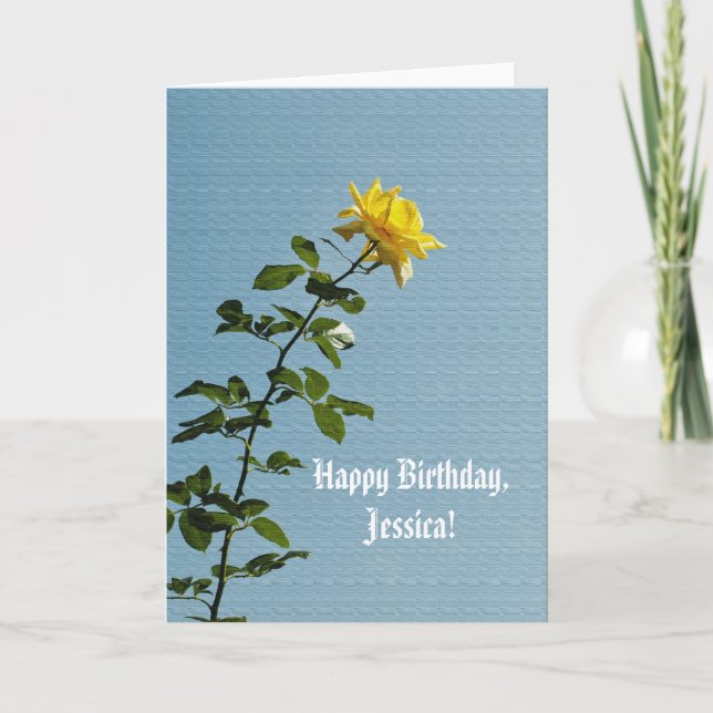Carte d'anniversaire (Devant)