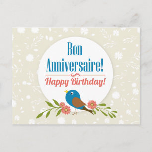 Carte d'anniversaire