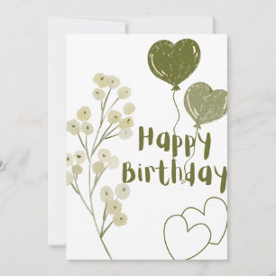 Carte d'anniversaire