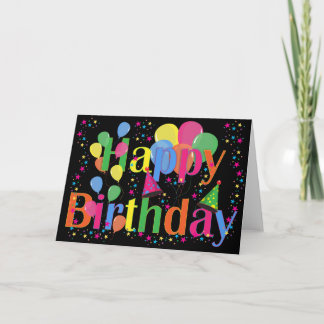 Carte d'anniversaire