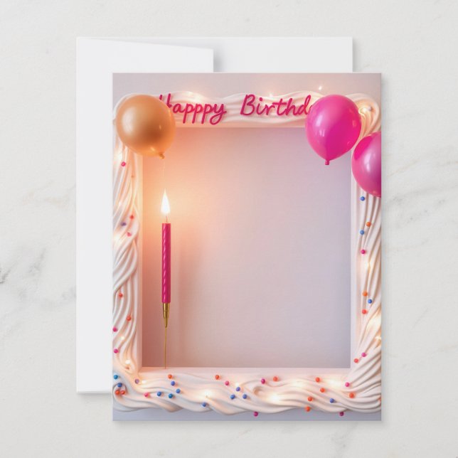 Carte d'anniversaire (Devant)
