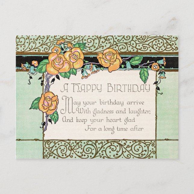 Carte d'anniversaire (Devant)