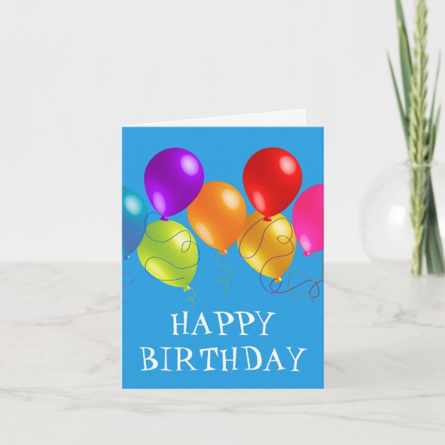 Carte d'anniversaire (Devant)