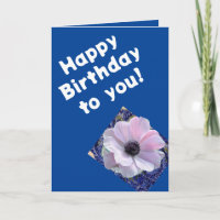 Carte d'anniversaire