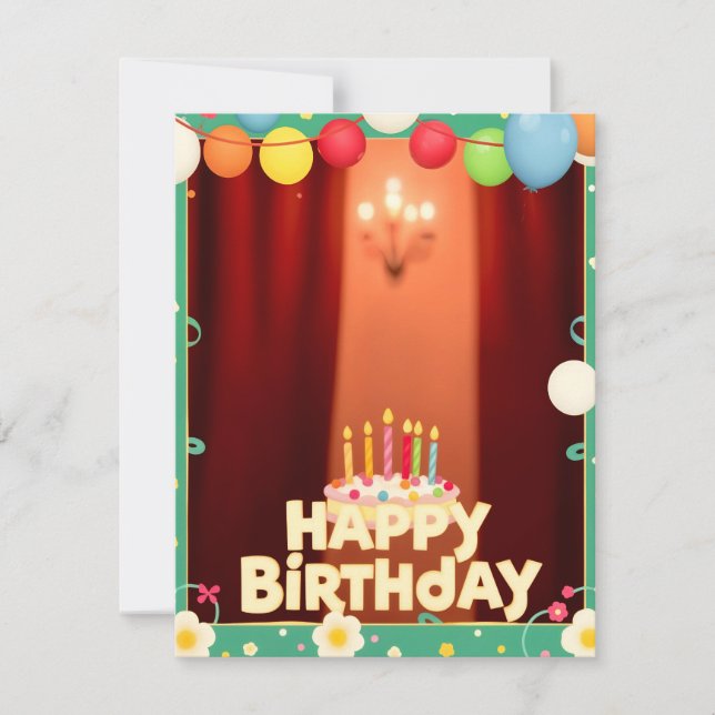 Carte d'anniversaire (Devant)