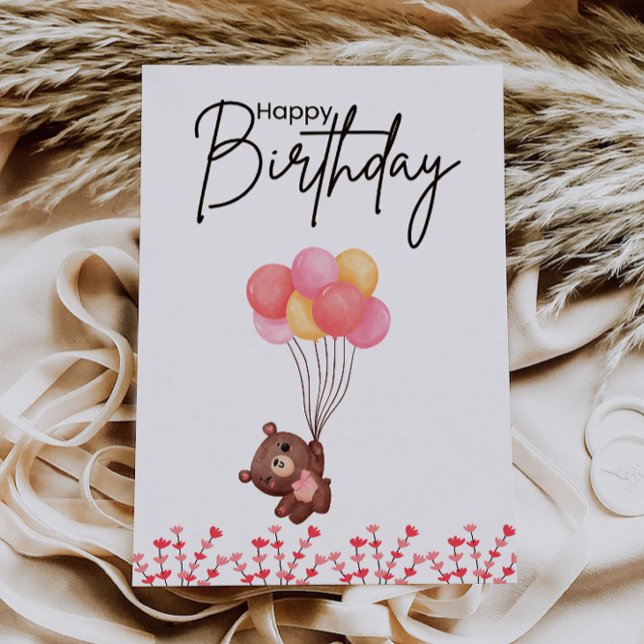 Carte d'anniversaire (Printable Birthday Card)