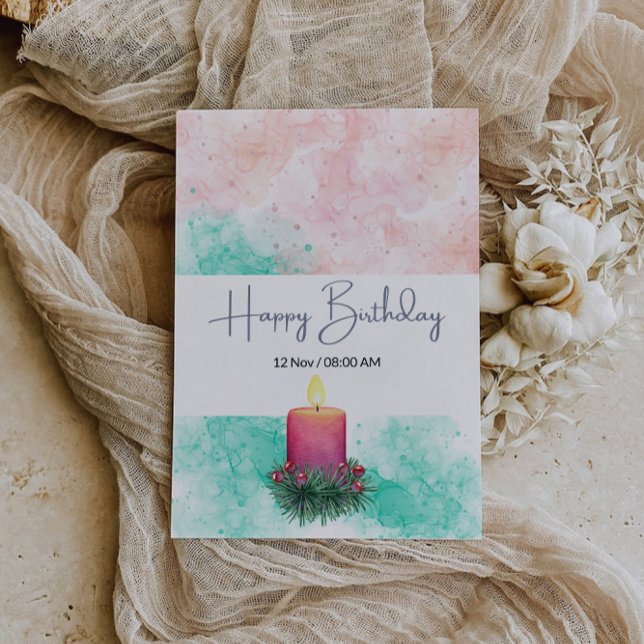 Carte d'anniversaire (Happy Birthday Card)