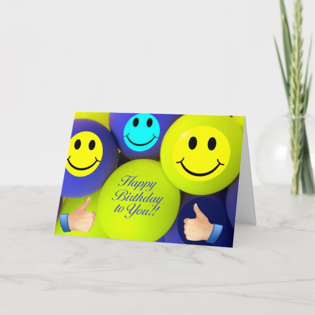 Carte d'anniversaire (Devant)