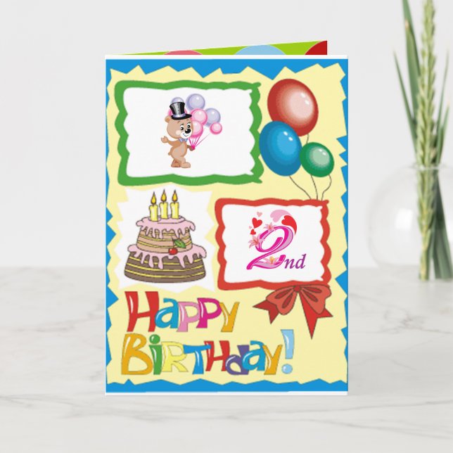 Carte d'anniversaire (Devant)