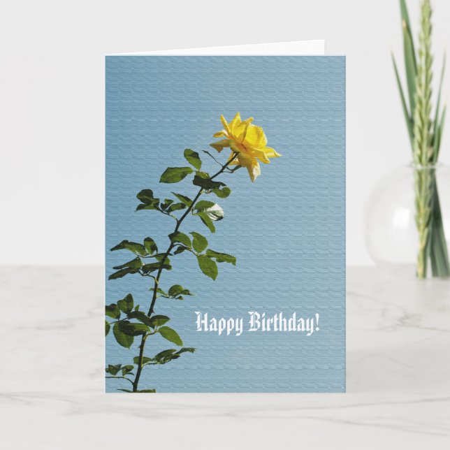 Carte d'anniversaire (Devant)