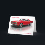 Carte d'anniversaire<br><div class="desc">Plymouth Roadrunner 1969</div>