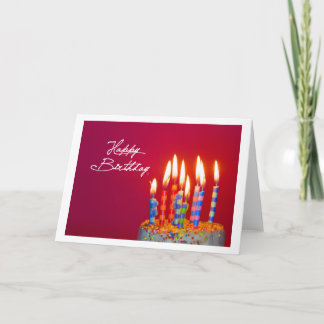 Carte d'anniversaire