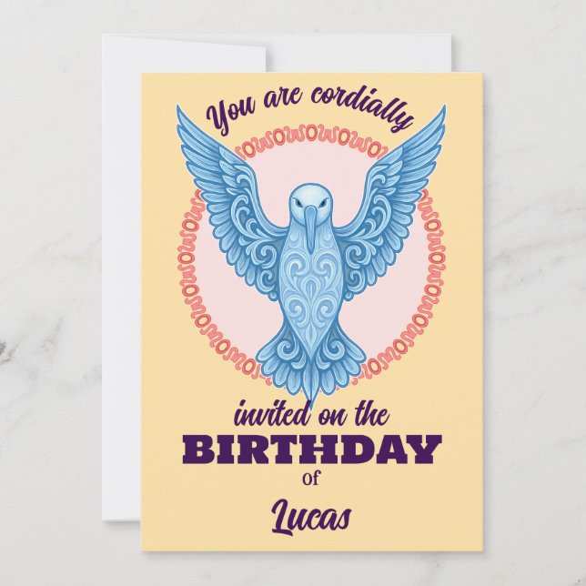 carte d'anniversaire (Devant)