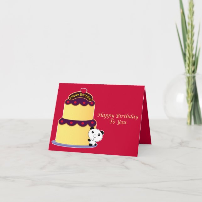 Carte d'anniversaire (Devant)