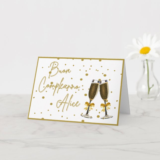 carte d'anniversaire (Petite plante)