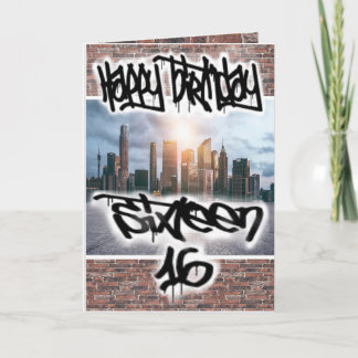 Carte d'anniversaire 16