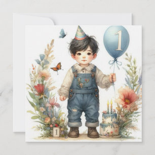 CARTE D'ANNIVERSAIRE ~ 1 An Boy ~