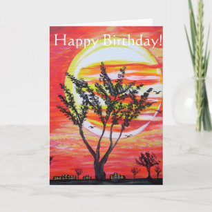 Cartes Artistique D Anniversaire Zazzle Fr