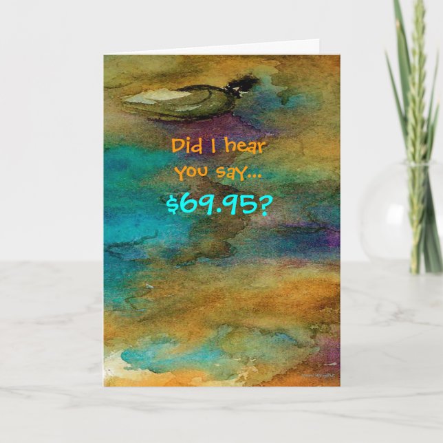 Carte d'anniversaire 70e (Devant)