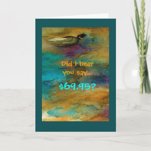 Carte d'anniversaire 70e