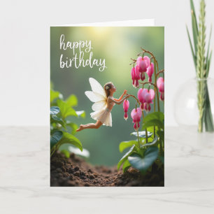 Carte d'anniversaire à l'aile douce
