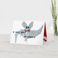 Carte d'anniversaire "A OBTENU KETCHUP" de LOLBATZ