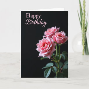 Carte d'anniversaire à pois