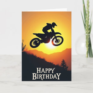 Carte d'anniversaire Airborne Rider