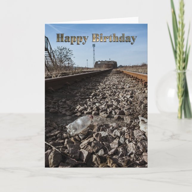 Carte d'anniversaire amusante (Devant)