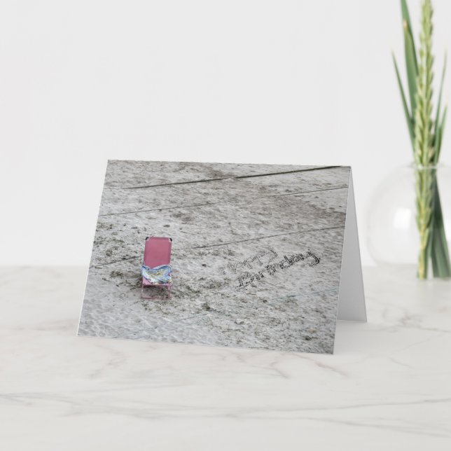 Carte d'anniversaire amusante (Devant)