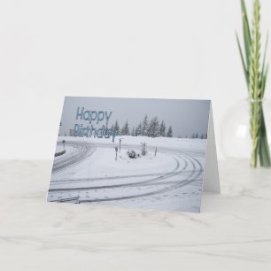 Carte d'anniversaire amusante