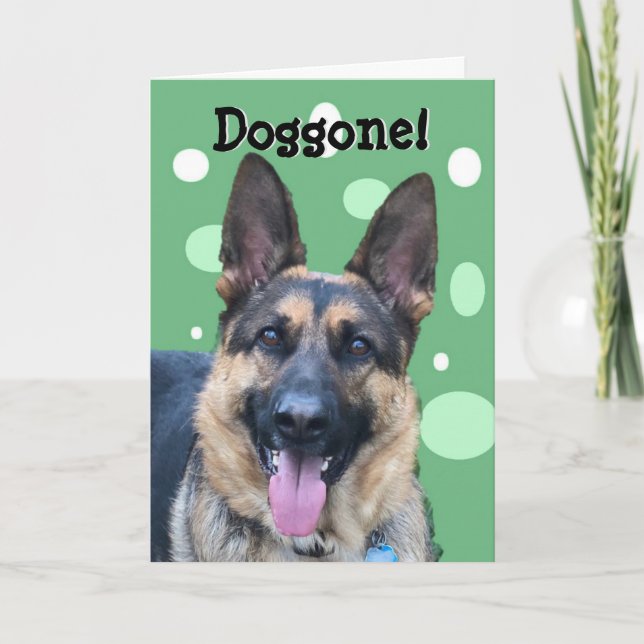 Carte d'anniversaire amusante (Devant)