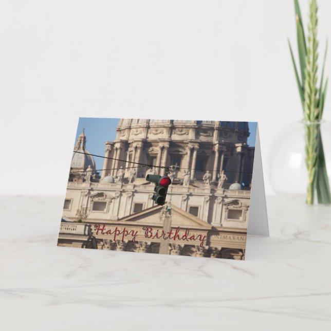 Carte d'anniversaire amusante (Devant)