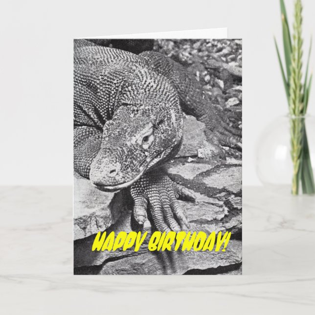Carte d'anniversaire amusante (Devant)