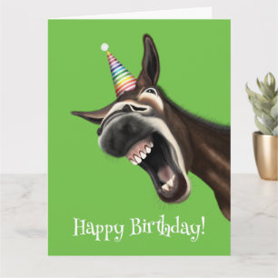 Carte d'anniversaire amusante