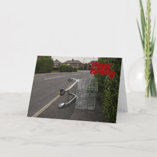 Carte d'anniversaire amusante