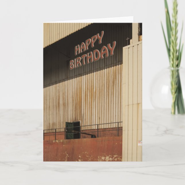 Carte d'anniversaire amusante (Devant)