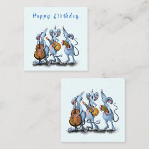 Carte d'anniversaire amusante avec Musique Mouse B
