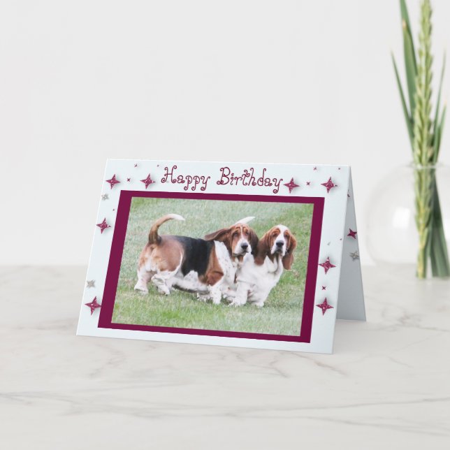 Carte d'anniversaire amusante avec os, actifs et é (Devant)